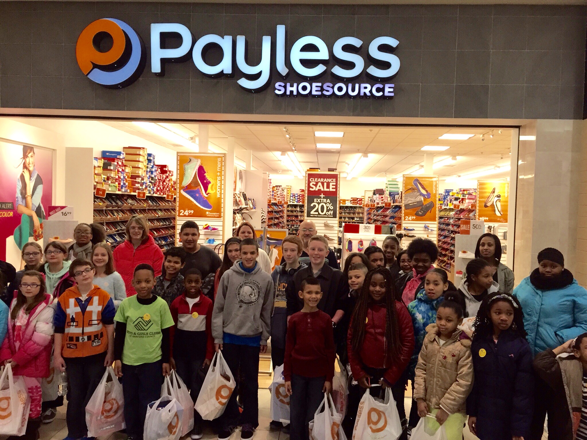 ... Shoes to 150 Children Through Payless GivesTM Shoes 4 Kids Program