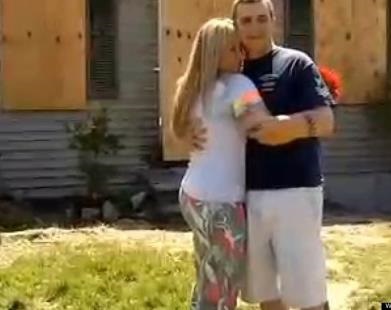 Couple Marries In Front Of Burned Down Home