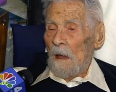 World’s Oldest Man Says Secret to Longevity Is Good Diet and No Kids