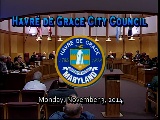 Havre de Grace City Council – November 3, 2014