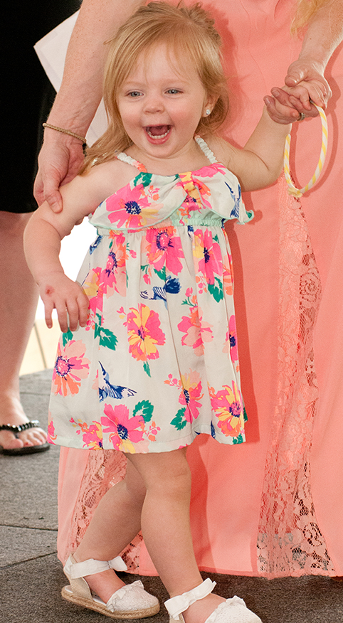 21 month-old Lily Shay is all smiles after being named the 2015 Harford’s Most Beautiful Baby (Toddler).