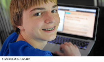 Bel Air boy creates website to help teens volunteer – Baltimore Sun