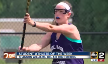 WMAR’s Athlete of the Week, Shannon Williams of Bel Air High School