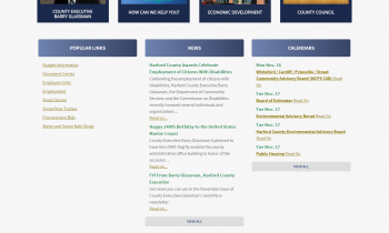 Glassman Administration Launches Redesigned Harford County Government Website