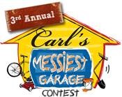 Carl's 3rd Annual Messiest Garage Contest Logo