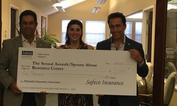 Palumbo Insurance Associates Directs $5,000 to The Sexual Assault/Spouse Abuse Resource Center (SARC) as Winner of 2016 Safeco Insurance® Make More Happen Award