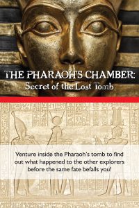 “The Pharaoh’s Chamber: Secret of the Lost Tomb” is one of three themed escape-the-room adventures at Great Escapes Harford. Players have 60 minutes to escape in order to win the game. The business opens this month at 2108 Emmorton Road in Bel Air.  Photos by Stacey Young, SKY Photography
