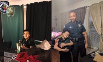 Sympathetic Cop Replaces Boy’s Stolen Game Console With His Own