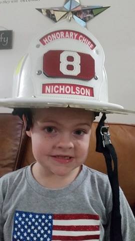 Honorary Fire Chief, Nathaniel Nicholson