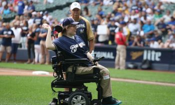 Once a Quadriplegic He Now Throws Ceremonial First Pitch After Breakthrough Treatment