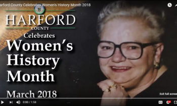 Harford County Honors Former Councilwoman Veronica “Roni” Chenowith for Women’s History Month