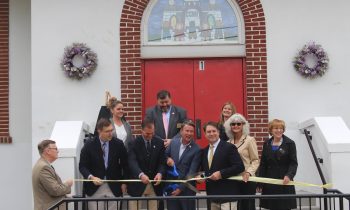 County Executive Helps Cut Ribbon at Baity Building Re-dedication