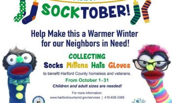 Harford County “SOCKtober” Collection Drive in October to Warm Neighbors in Need