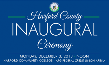 Public Invited to December 3 Harford County Government Inauguration Ceremony