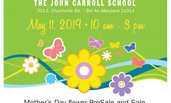 Save the date for John Carroll’s annual Spring Bazaar!