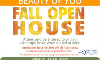 Beauty of You – Fall Open House