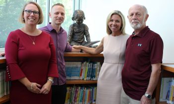 Harford County Public Library Receives Statue in Memory of Joyce Bonsell