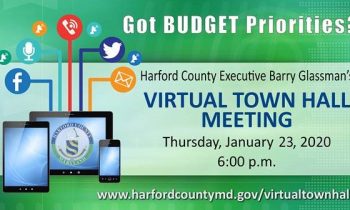 Harford County Executive Glassman Invites Citizen Input on FY21 Budget