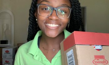 Teen Partners with Hormel Foods to Feed Children in East Aberdeen, Joppa