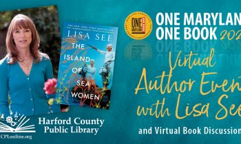 Harford County Public Library Hosts One Maryland One Book Virtual Author Visit October 7