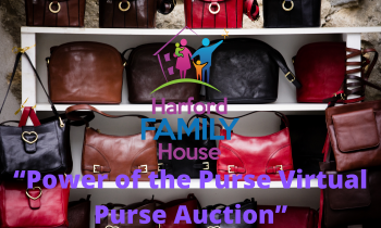 Support our neighbors experiencing homelessness at “Power of the Purse Virtual Purse Auction” November 19 –December 13, 2020