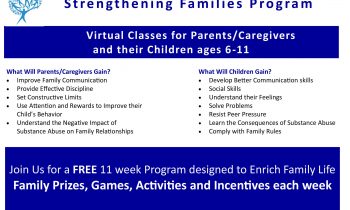 The SUCCESS Project to Offer Award-Winning “Strengthening Families Program” for Free Beginning in February