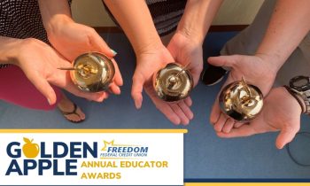 Freedom Federal Credit Union’s Annual Golden Apple Educator Awards Now Open for Submissions