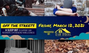 Support our neighbors experiencing homelessness at “Off The Streets” March 12, 2021