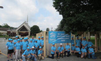 Two panel builds held, one in tribute to deceased church member who was a longtime Habitat Susquehanna volunteer