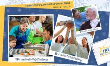 FREEDOM FEDERAL CREDIT UNION TO LAUNCH FIFTH ANNUAL #FREEDOMTOHELPCHALLENGE