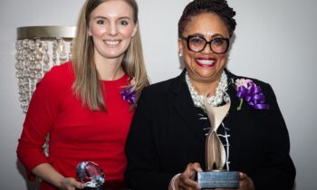 <strong>Dr. Andrée Mountain-Campbell and Allison Cuneo Honored as ATHENA Award Recipients</strong>