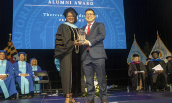 2023 Harford Community College Distinguished Alumni Award Presented to Weiping Qin