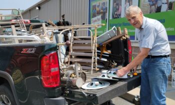 Volunteer raises thousands of dollars annually for the Aberdeen ReStore through his metal recycling efforts
