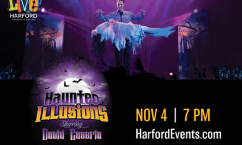 Haunted Illusions Starring David Caserta at Amoss Center in November