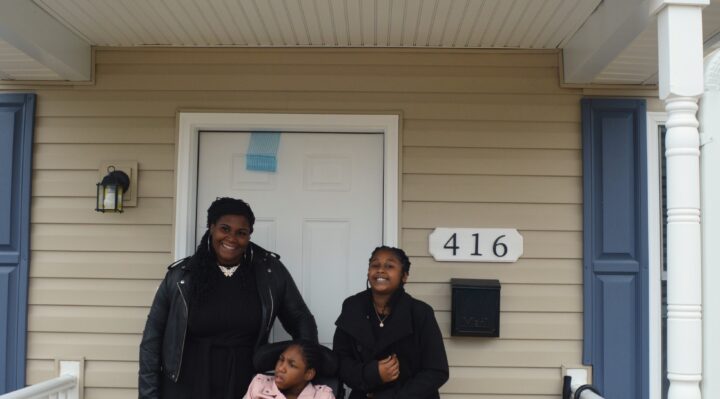 When she first applied to Habitat Susquehanna’s Homeownership Program LaTera said, “My oldest daughter has Cerebral Palsy. She doesn’t walk or talk. We live in an apartment with only one bedroom and a den. I have to carry her up and down steps. She is over 50 lbs. and [I] cannot carry her wheelchair up the stairs as it is too heavy...I chose Habitat because I have heard great stories and I believe this will be the best way for me to become a homeowner...I would be a great homeowner. This experience would be life-changing." FUN FACT: LaTera’s next-door neighbor is another Habitat house that is still being completed. It was the house built by the students at the Harford Technical High School and was transported in October to its final, permanent location on 420 Ohio Street, Havre de Grace (to the immediate left side of LaTera’s home). Habitat volunteers are still finishing this home and the dedication ceremony is planned for early next year.