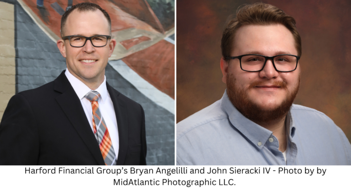 Harford Financial Group’s Bryan Angelilli and John Sieracki IV - Photo by by MidAtlantic Photographic LLC. 